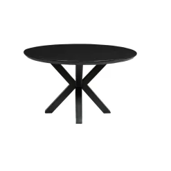 Mangohoutonline Mangohouten Salontafel Vicenza Black 70 cm Mahom