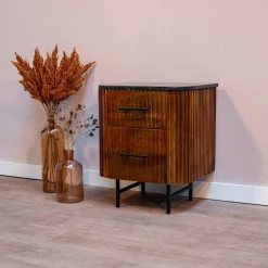 Mangohoutonline Mangohouten Side Meubel Austin 50 cm Mahom