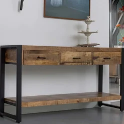 Mangohoutonline Mangohouten Sidetable Britt 3 lades Mahom