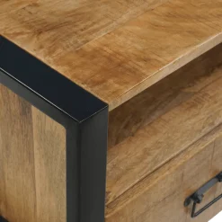 Mangohoutonline Mangohouten TV Meubel Britt zwevend 150 cm Mahom