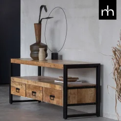 Mangohoutonline Mangohouten TV Meubel Britt 150 cm Mahom