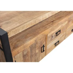 Mangohoutonline Mangohouten TV Meubel Britt 220 cm Mahom