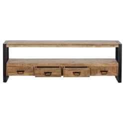 Mangohoutonline Mangohouten TV Meubel Britt 180 cm Mahom