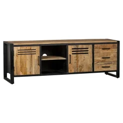 Mangohoutonline Mangohouten TV Meubel Henderson 180 cm Mahom