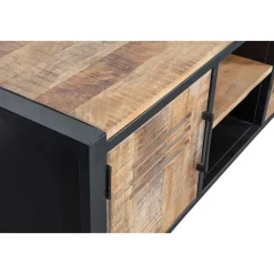 Mangohoutonline Mangohouten TV Meubel Henderson 180 cm Mahom