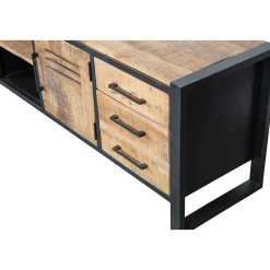 Mangohoutonline Mangohouten TV Meubel Henderson 180 cm Mahom