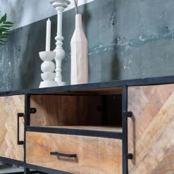 Mangohoutonline Mangohouten TV Meubel New Haven 165 cm Mahom