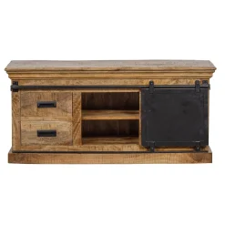 Mangohoutonline Mangohouten TV Meubel Portland 120 cm Mahom