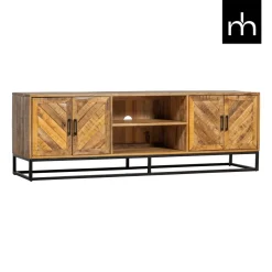 Mangohoutonline Mangohouten TV Meubel Reno 200 cm Mahom