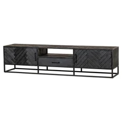 Mangohoutonline Mangohouten TV Meubel Sienna 210 cm Mahom