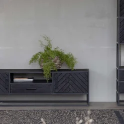 Mangohoutonline Mangohouten TV Meubel Sienna 165 cm Mahom