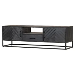 Mangohoutonline Mangohouten TV Meubel Sienna 165 cm Mahom