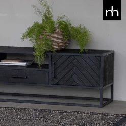 Mangohoutonline Mangohouten TV Meubel Sienna 165 cm Mahom