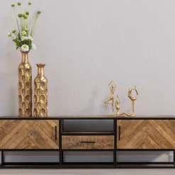 Mangohoutonline Mangohouten TV Meubel Toronto 180 cm Mahom