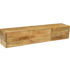 Mangohoutonline Mangohouten TV Meubel Zwevend Harlow 180 cm Mahom