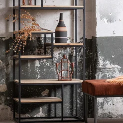 Mangohoutonline Mangohouten Vakkenkast Chicago 80 cm Mahom