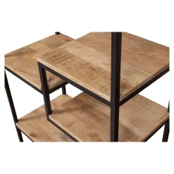 Mangohoutonline Mangohouten Vakkenkast Chicago 80 cm Mahom