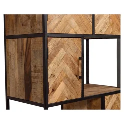 Mangohoutonline Mangohouten Vakkenkast New Haven 90 cm Mahom