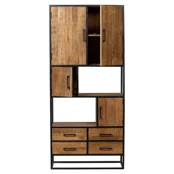 Mangohoutonline Mangohouten Vakkenkast San Antonio 90 cm Mahom