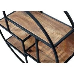 Mangohoutonline Mangohouten Wandrek Rond 100 cm Mahom