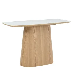 Mangohoutonline Sidemeubel Santiago Houtfineer 120 cm Mahom