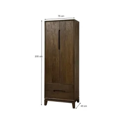 Mangohoutonline Wandkast Cortez 75 cm