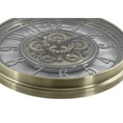 Mangohoutonline Wandklok Norris L brons Ø70cm