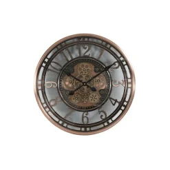 Mangohoutonline Wandklok Norris S koper Ø50cm